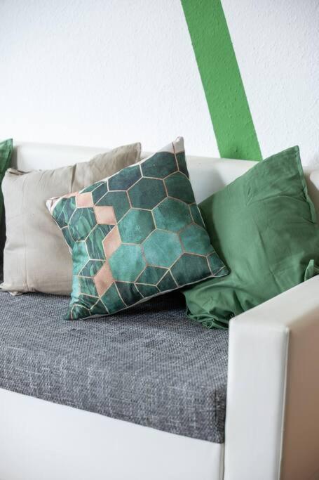 Nature Inspiration Apartment With Balcony & Grill Bbq In Duisburg Mitte Central Station 10 Mins & Big Tv With Photo Lights Extérieur photo